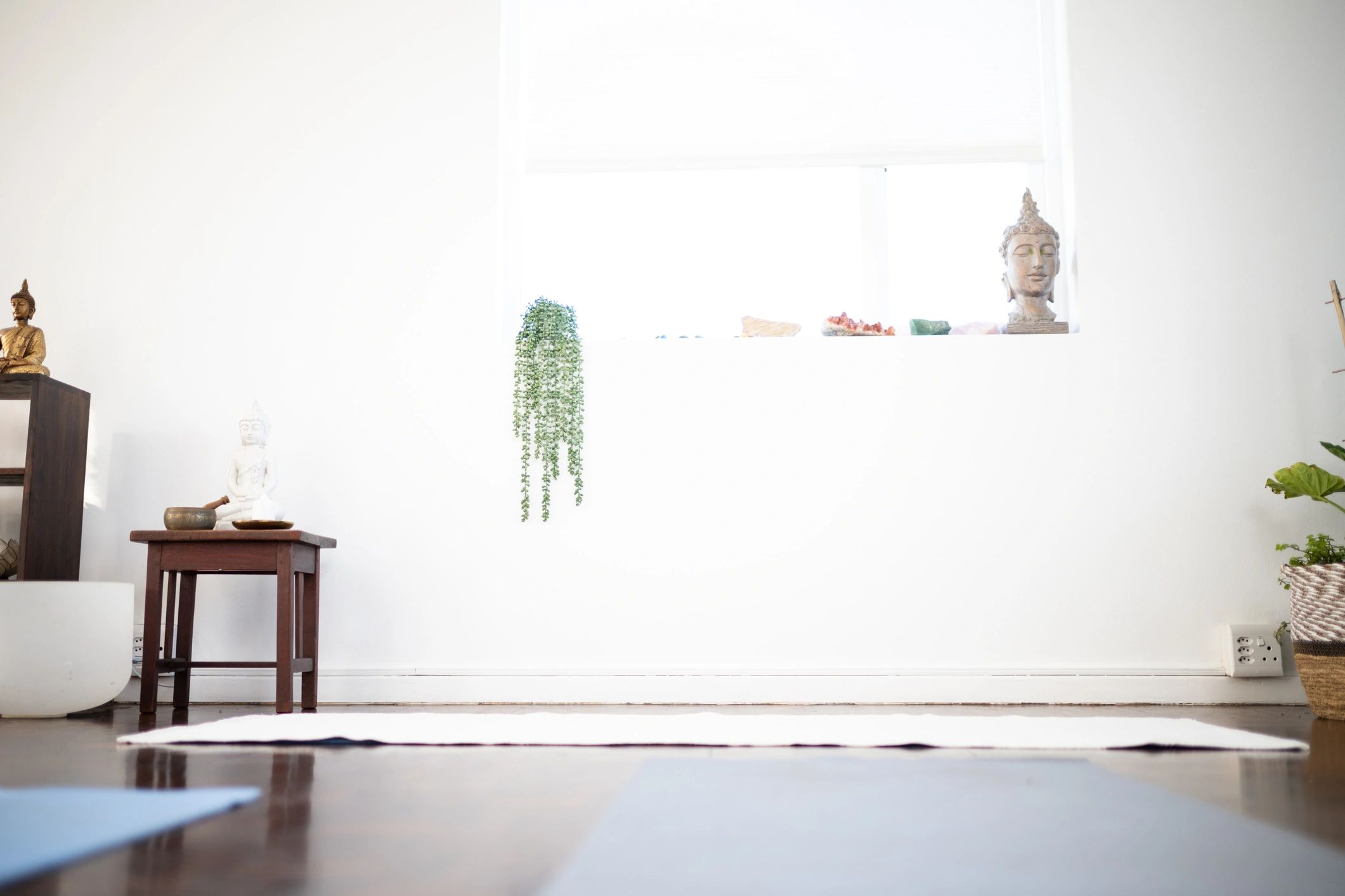 Minimal decorative tray lifestyle scene